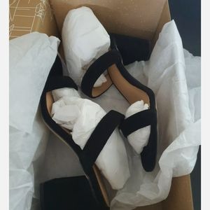 NEW soludos ines heel kindmes size 7.5 black Shoes